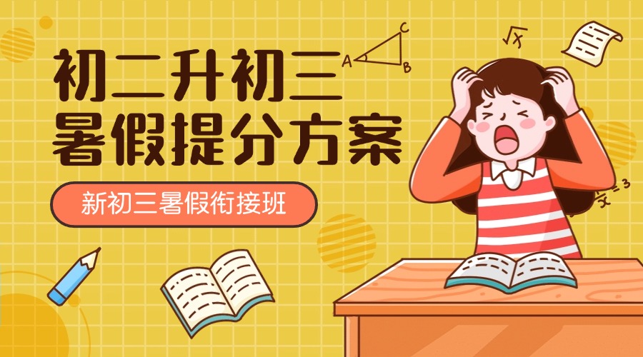 2025 河北石家庄新初三 / 初二升初三暑假 锐满分教育助力中考冲刺