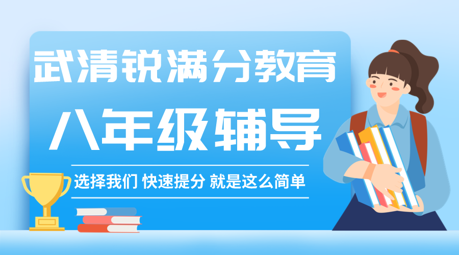 天津武清八年级一对一辅导哪家好，2025武清初二秋季班排名