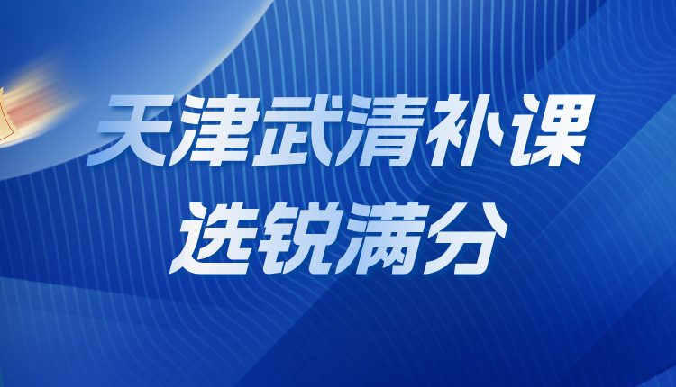 2025天津武清补课选锐满分！全科目适配 + 本地化服务，家长更放心