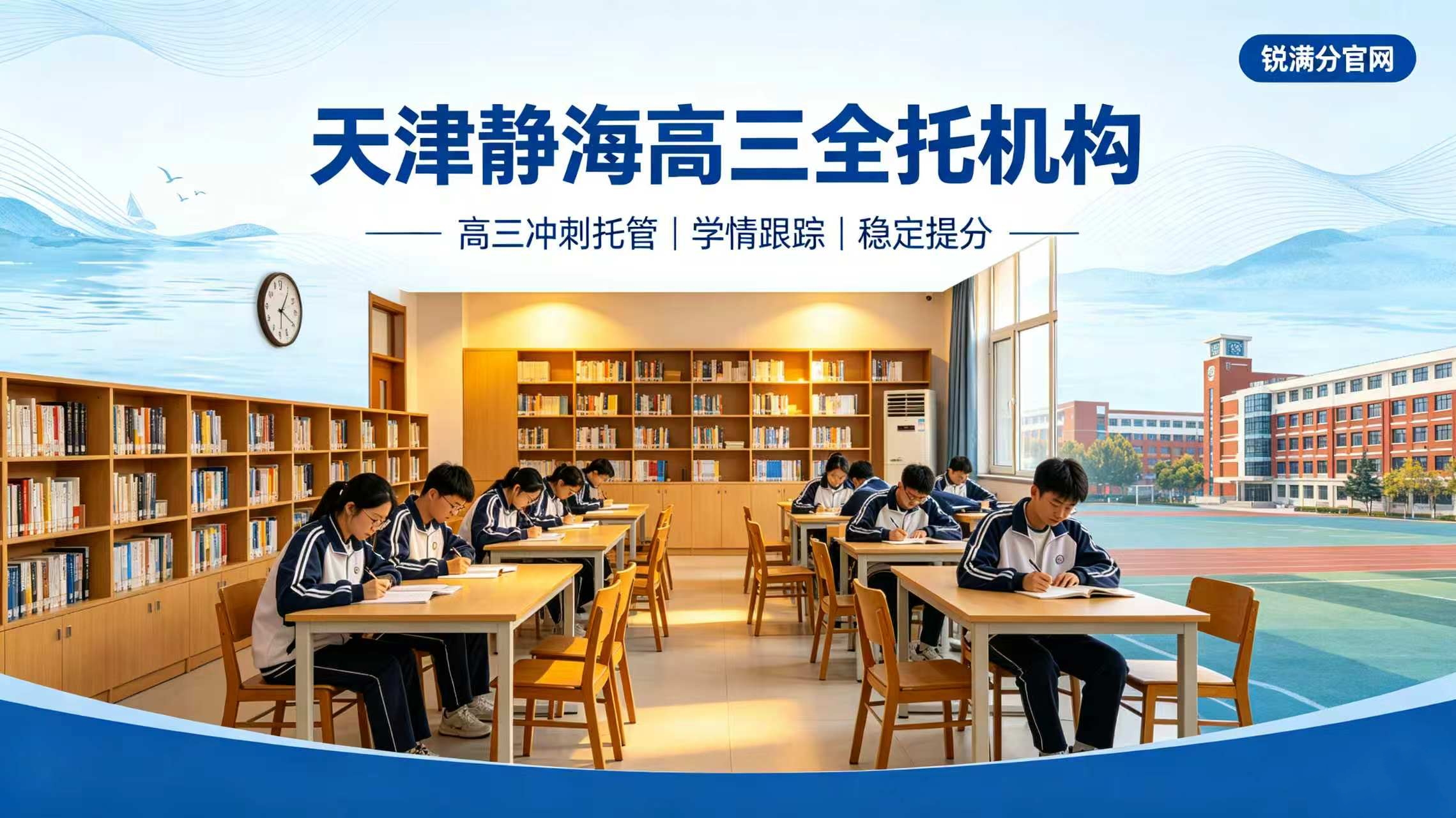天津静海高三全托机构哪家专业？锐满分全日制托管，精准助力静海考生高考提分(1)